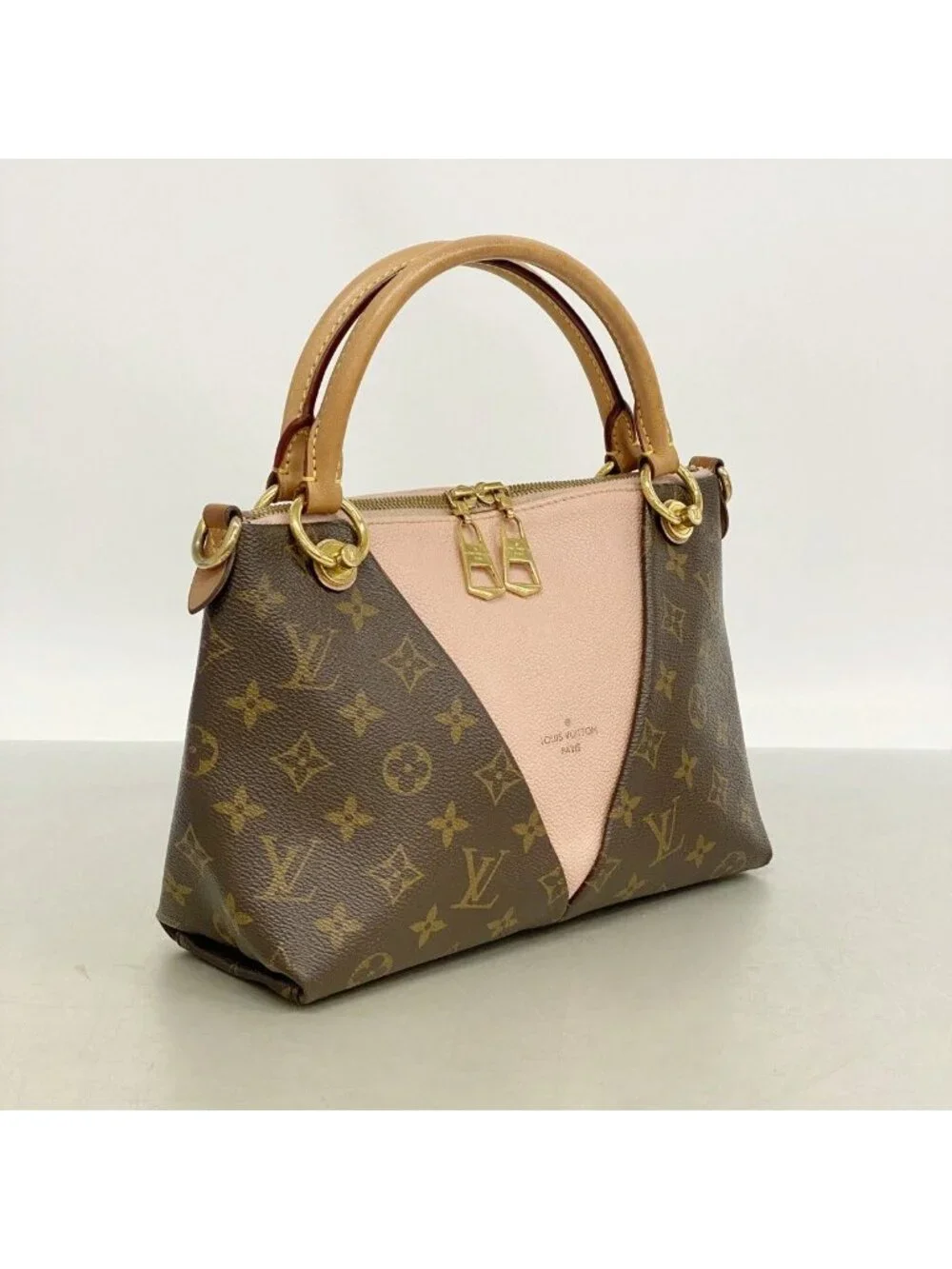Louis Vuitton Handbag Monogram Tote BB Rose Poodle 2-Way